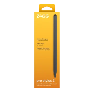 Product: ZAGG-Pro Stylus 2-Universal Stylus-Grey-Intl- Wirelessly charged