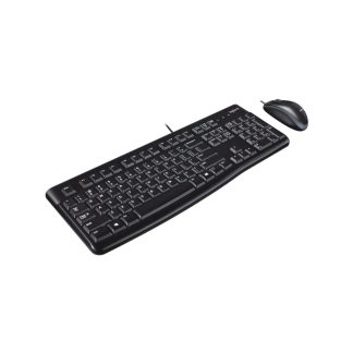 Logitech MK120 Wired Desktop Combo - Black