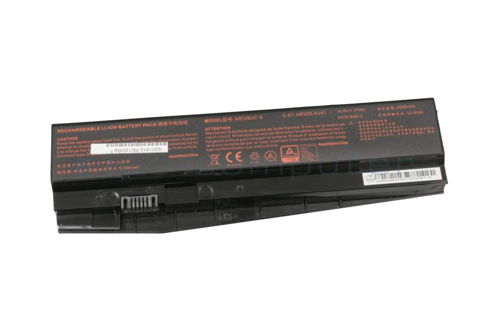 Clevo OEM Battery N850BAT-6