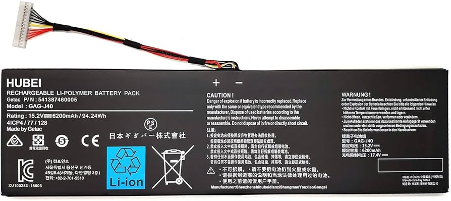 Gigabyte OEM Battery GAG-J40