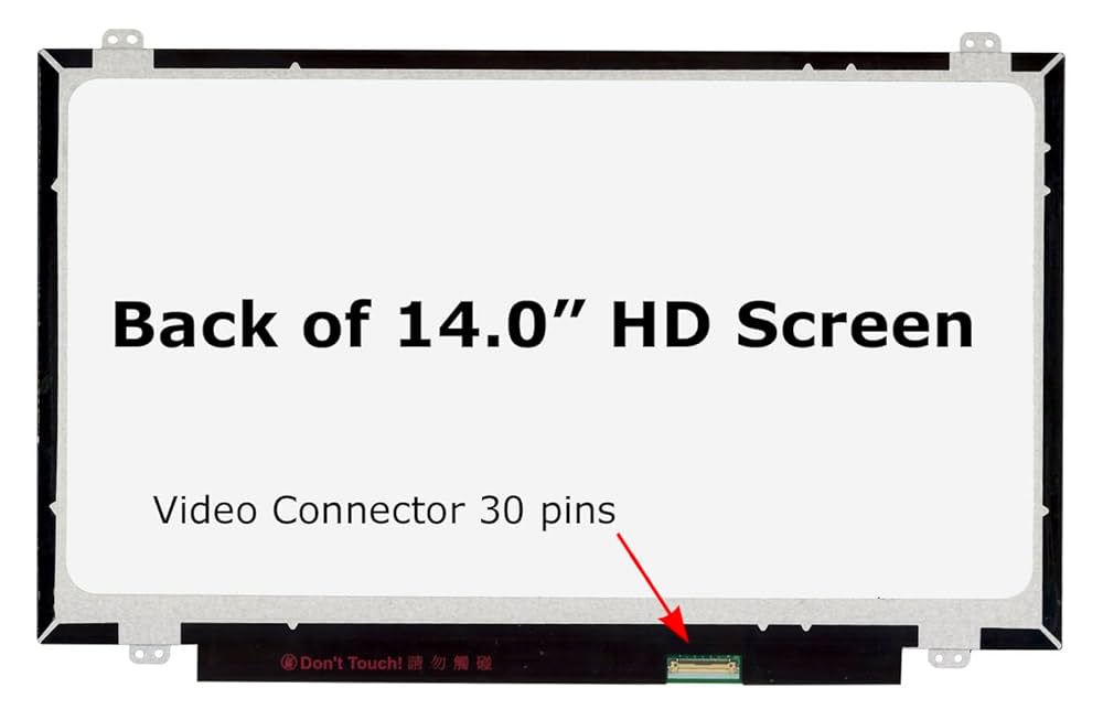 Laptop Screen S-LED140-1366R30