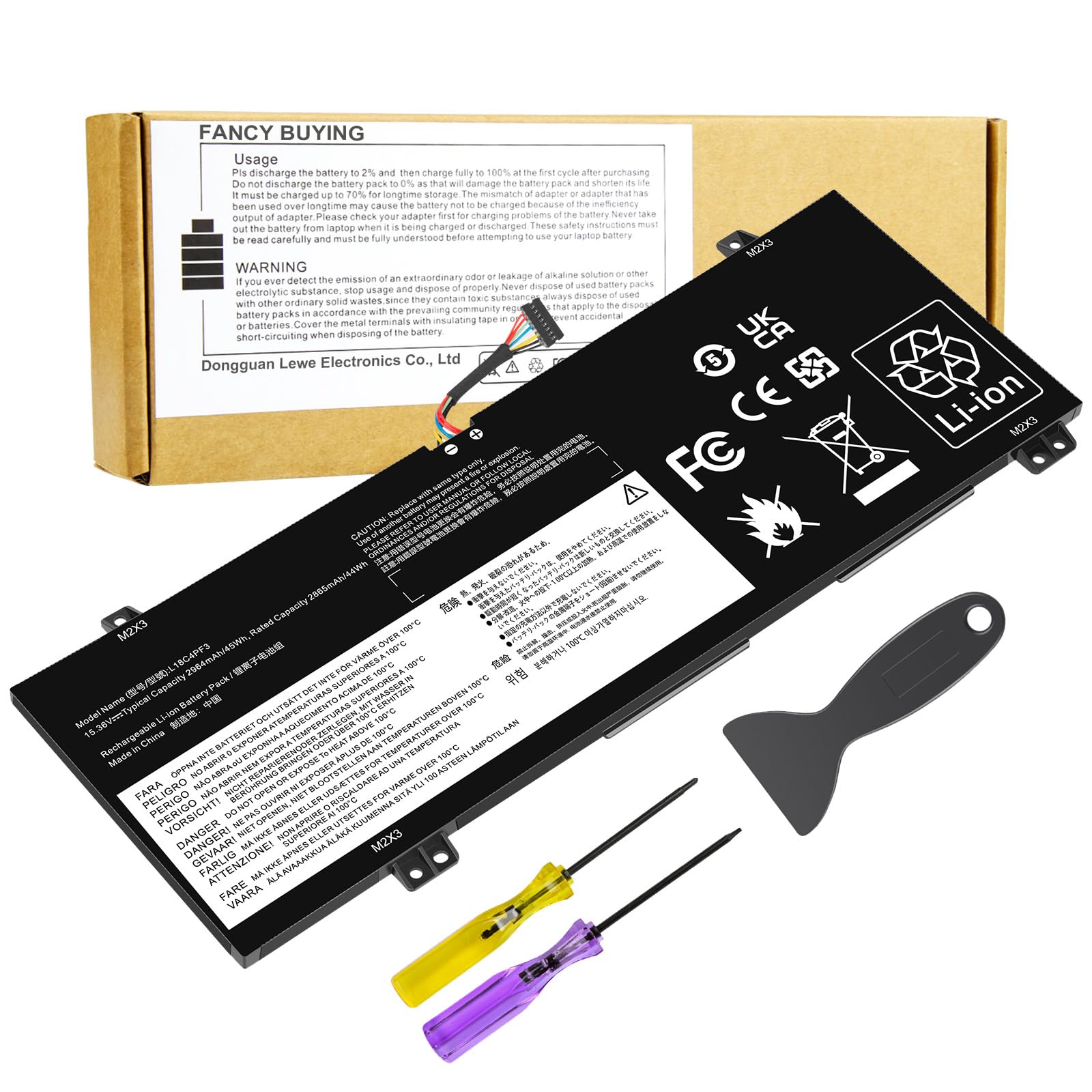 Lenovo OEM Battery L18C4PF3