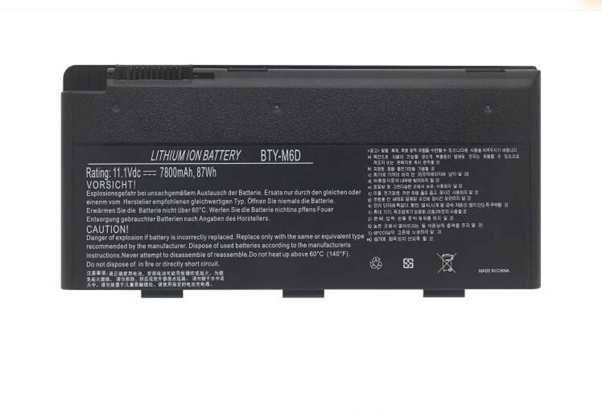 MSI OEM Battery BTY-M6D