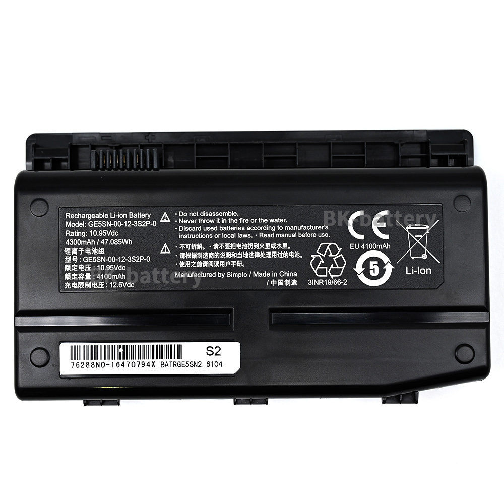 Mechrevo OEM Battery GE5SN-03-12-3S2P-0