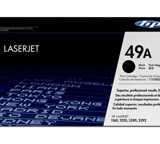 HP 49A LaserJet 1160/1320/3390/3392 Black Print Cartridge