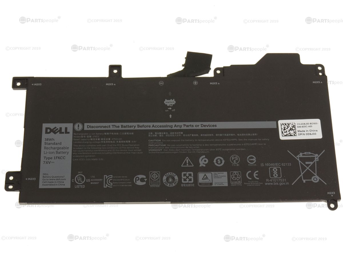 DELL OEM Battery 1FKCC